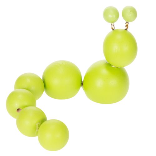 položky Nápadité figurky housenek, atraktivní dekorace do obývacích prostor, 16 cm, 6 dílků