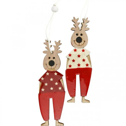 položky Sob na zavěšení, vánoční ozdoby, ozdoby na stromeček, dřevěné ozdoby na advent H13cm 8 ks