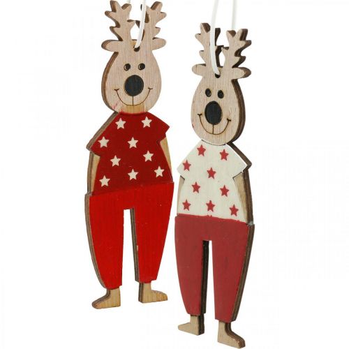 položky Sob na zavěšení, vánoční ozdoby, ozdoby na stromeček, dřevěné ozdoby na advent H13cm 8 ks