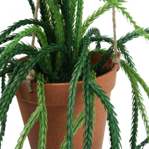položky Rhipsalis umělý korálový kaktusový závěsný koš H87cm