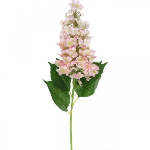 Floristik24 Panicle Hydrangea Růžový hedvábný květ Umělá hortenzie L100cm