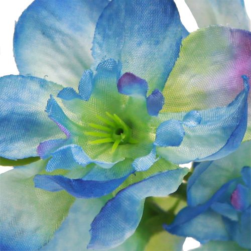 položky Delphinium Artificial in Blue Garden Flower L88cm 2ks