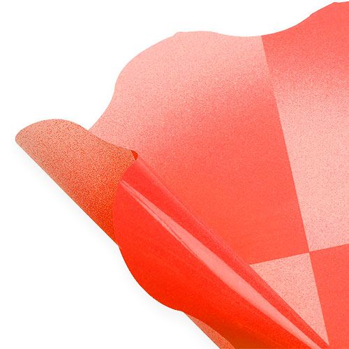 Floristik24 Květinová manžeta Ø40cm červená 50ks