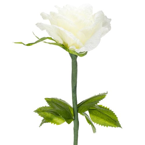 Floristik24 Umělý květ růže pro dekoraci obývacích prostor a svateb, 92 cm