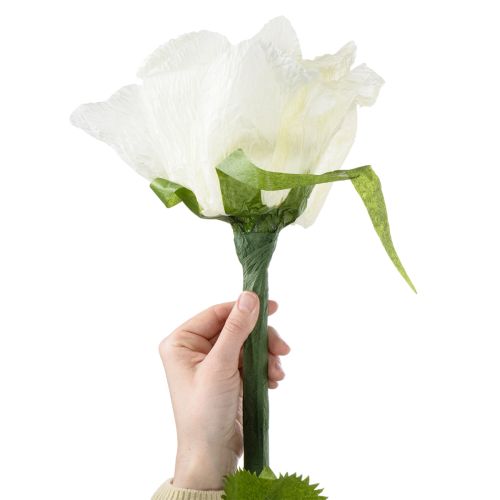 položky Umělý květ růže pro dekoraci obývacích prostor a svateb, 92 cm