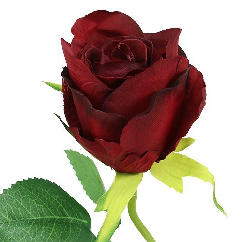 Floristik24 Růžově červená umělá Ø6cm L50cm