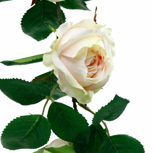 položky Romantická růžová girlanda hedvábný květ umělá růže 160 cm