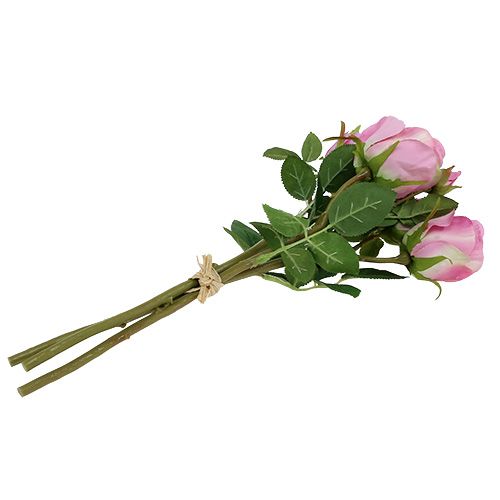 Floristik24 Kytice růží starorůžová 40cm
