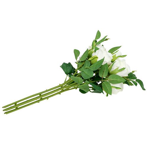 položky Kytice růží bílá L46cm