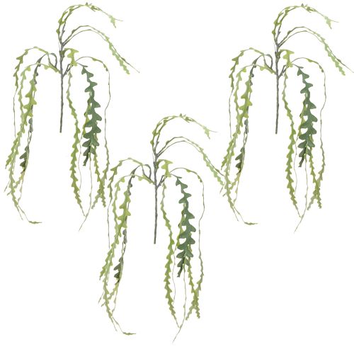 položky Umělá pila Leaf Cactus Epiphyllum anguliger L68cm 3 ks