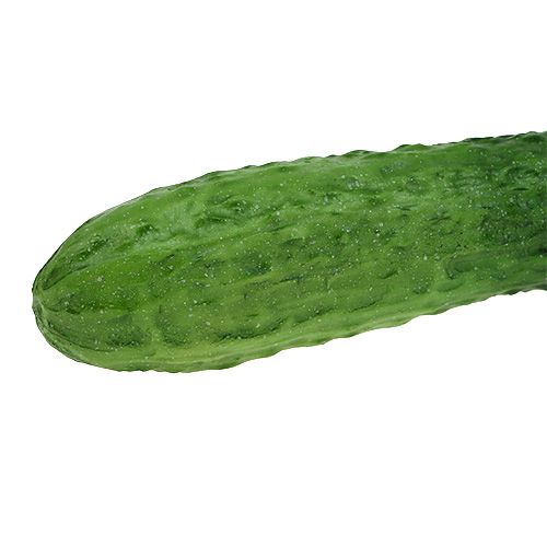 Floristik24 Umělá zelená okurka 25cm 1ks