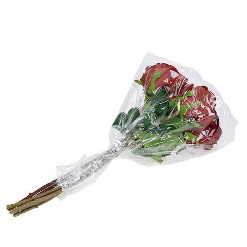 položky Velvet Rose Red Ø8cm L45cm 6 ks