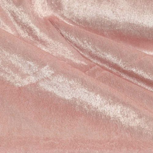 Floristik24 Dekorační látka Velvet Starorůžová sametová stolní dekorace 140×300cm