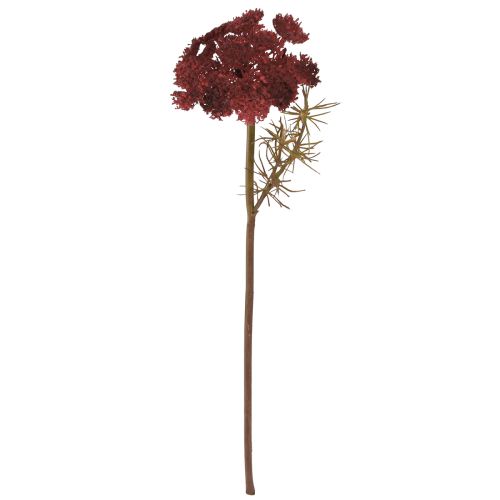 položky Umělé květiny řebříčku červeného, umělá řebříček V30cm, 6 ks