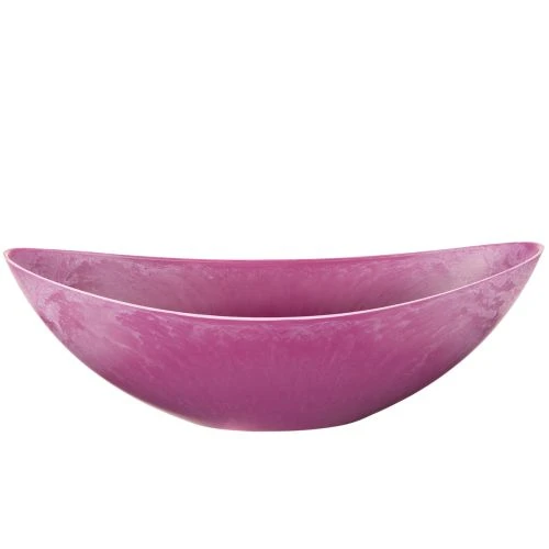 Plastová miska, růžová, 39 cm x 13 cm, V 13 cm | Floristik24.cz