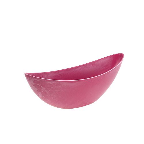 Floristik24 Mísa plastová růžová 39cm x 13cm H13cm