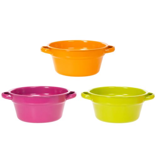 položky Kovový květináč, letní dekorace do obývacího pokoje, 23 cm, 3 kusy