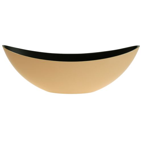 položky Miska oválná rostlinná loď žlutá 38,5cmx12,5cmx13cm