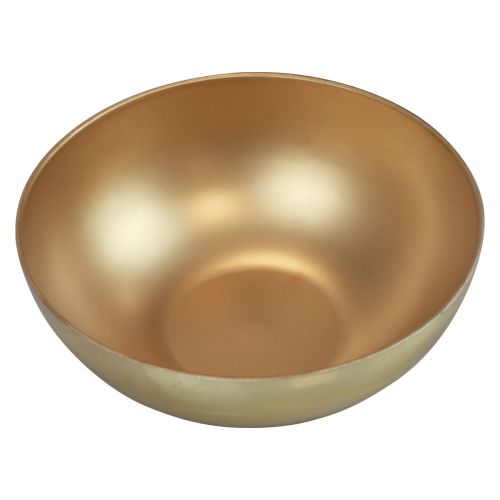 položky Dekorativní miska zlatá miska plast matný lesk Ø20cm V7cm