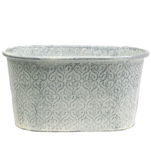 položky Květináč zinková vana krémová 36cm