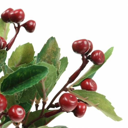 Floristik24 Mock berry Bush uměle červený se 7 větvemi