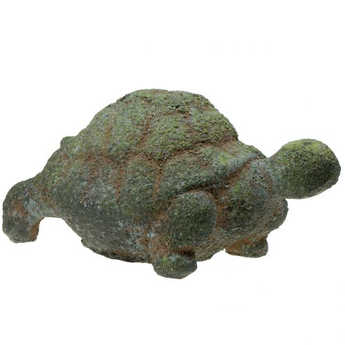 Floristik24 Zahradní figurka želva mechová 30cm x 18cm H15cm