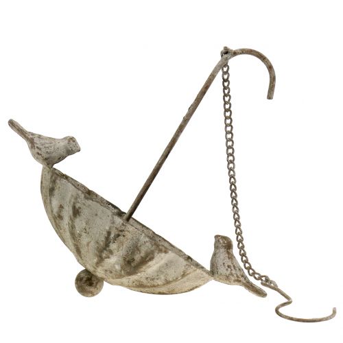 Floristik24 Zástěna do vany pro ptáky na zavěšení Antique 20cm