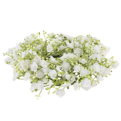 položky Gypsophila věnec Malý umělý květinový věnec Ø18cm