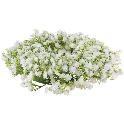 položky Gypsophila věnec bílý květinový věnec svatební Ø30cm