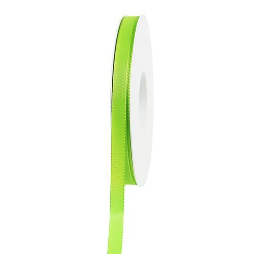 Dárková stuha jablko zelená 8mm 50m