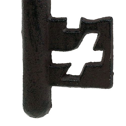 Floristik24 Klíč hnědá litina 43cm