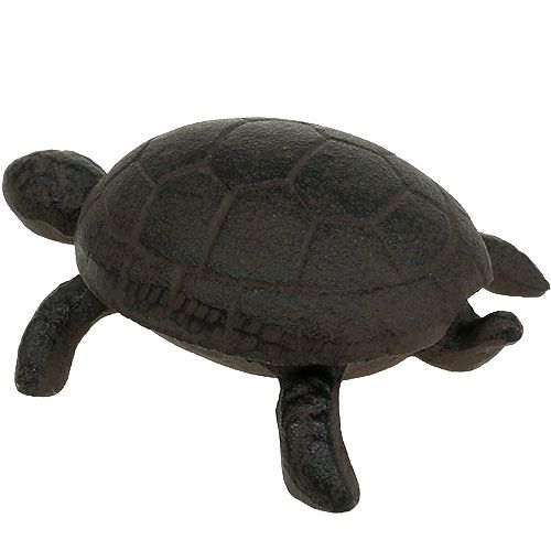Floristik24 Úkryt klíčů želva hnědá 11cm x 8cm x 4cm