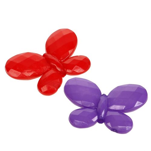 Floristik24 Motýl 3cm x 2,3cm na posypání 200g tříděný