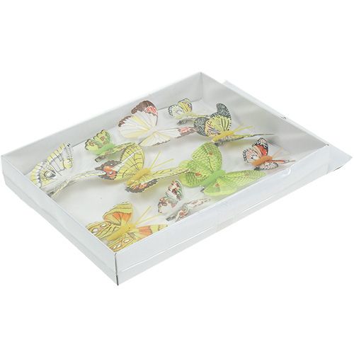 Floristik24 Motýlci s klipem 5cm - 7cm v sortimentu 10ks