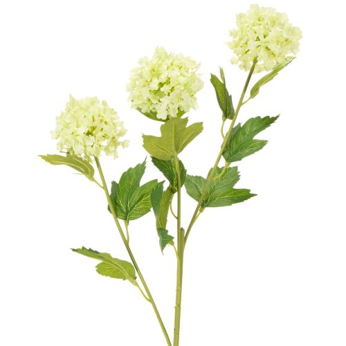 Umělý zelený keř sněhové koule, 65 cm, 2 kusy | Floristik24.cz