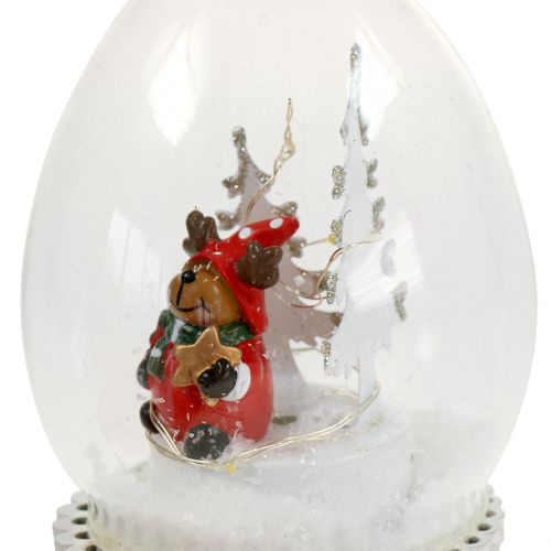 položky Věšák na vánoční stromeček sněhová koule 8cm 2ks