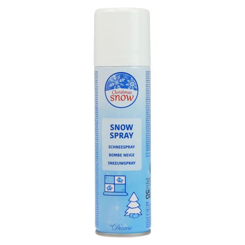 položky Sněhový sprej sníh zimní dekorace umělý sníh 150ml