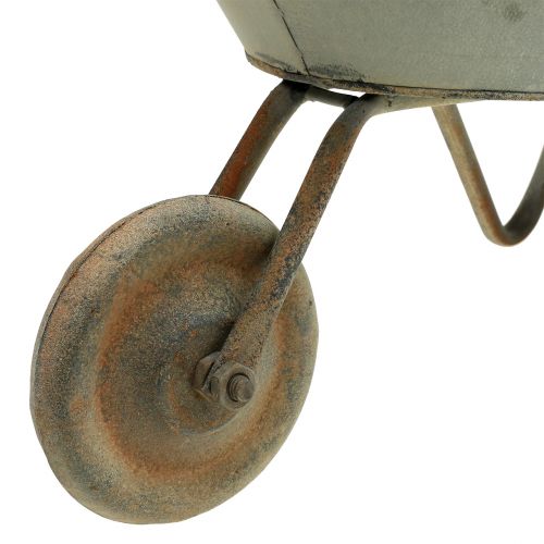 Floristik24 Trakař sázecí 61 cm x 25 cm x 26,5 cm Šedý