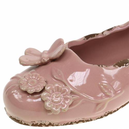 položky Planter dámské boty keramické růžové 24cm