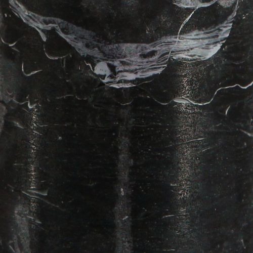 položky Černé svíčky sloupové svíčky jednobarevné 70x100mm 4 ks