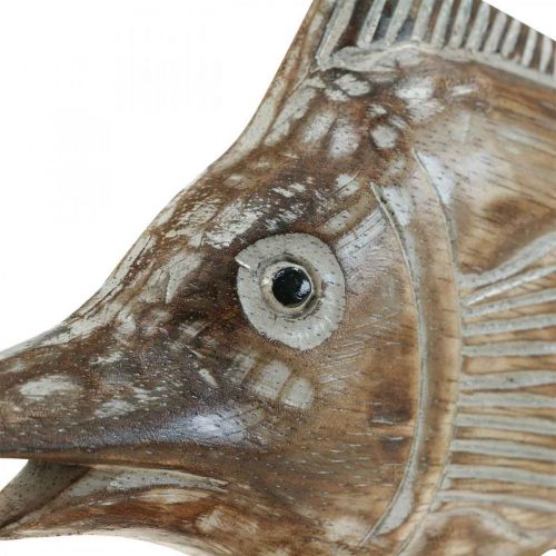 Floristik24 Swordfish Deco Fish Wood Maritime Deco L40×V24,5cm