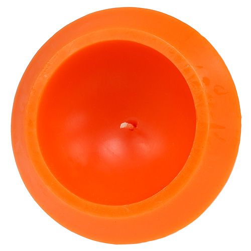 Floristik24 Plovoucí svíčka v oranžové Ø16cm