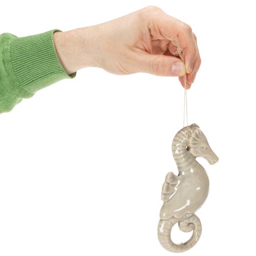 položky Závěsná dekorace s mořským koníkem do obývacího pokoje a koupelny, námořní letní nádech, 15 cm, 2 kusy