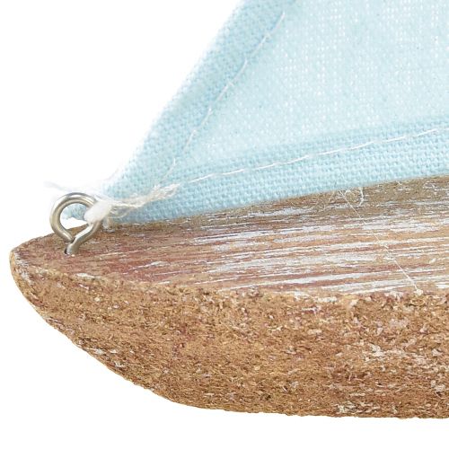 Floristik24 Vintage plachetnice dřevěná dekorativní loď 12×3×15cm sortiment 2ks
