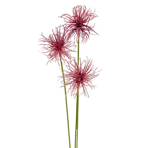 Floristik24 Hedvábné květy Xanthium vřes 63cm 4ks
