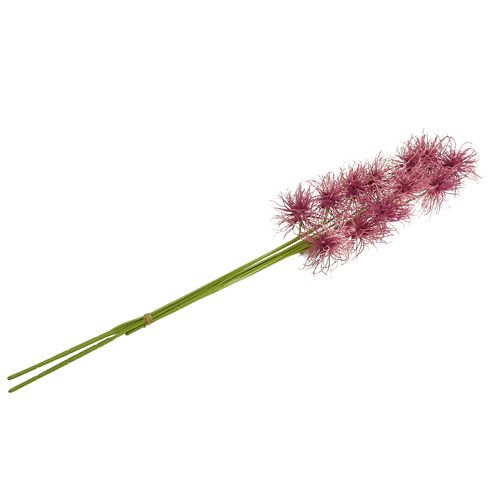 Floristik24 Hedvábné květy Xanthium vřes 63cm 4ks