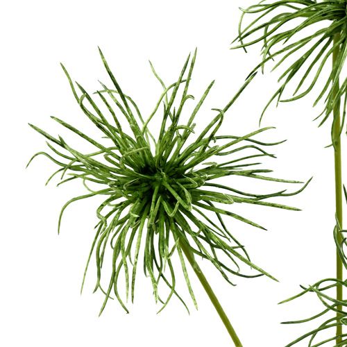 Floristik24 Hedvábné květy xanthium zelené 63cm 4ks