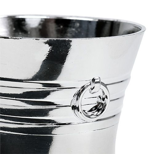 Floristik24 Chladič šampaňského stříbrný Ø6,5cm V5,5cm 20 ks