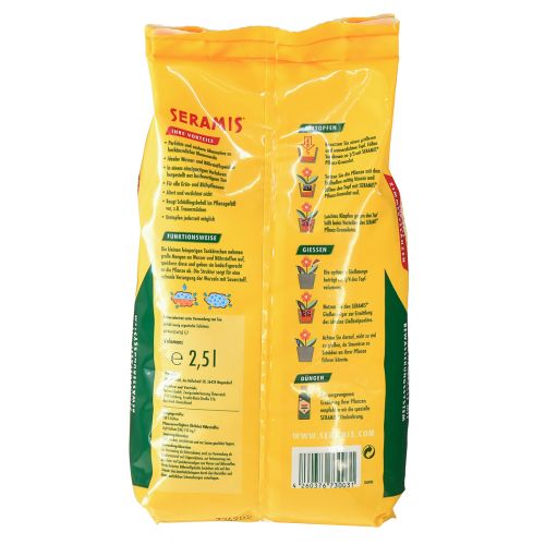 položky Seramis rostlinné granule pro pokojové rostliny 2,5l