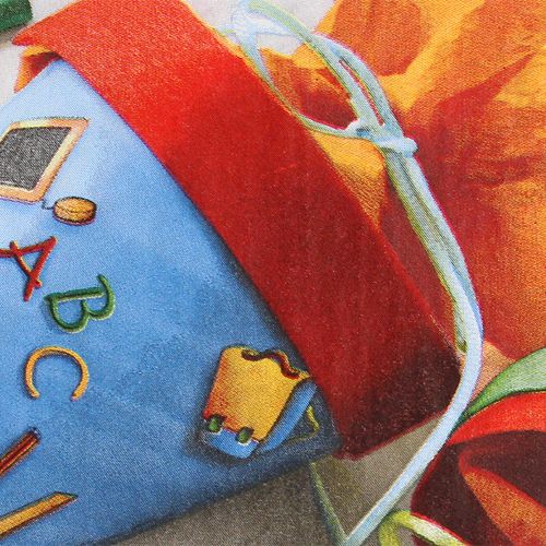 Floristik24 Ubrousky 1. školní den 33x33cm